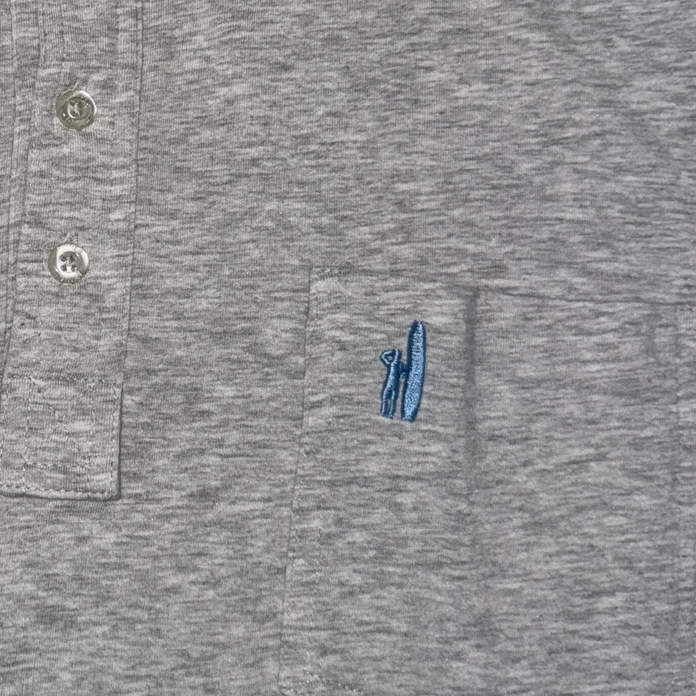 johnnie-O Heather Gray Polo Shirt - Picture 8 of 12